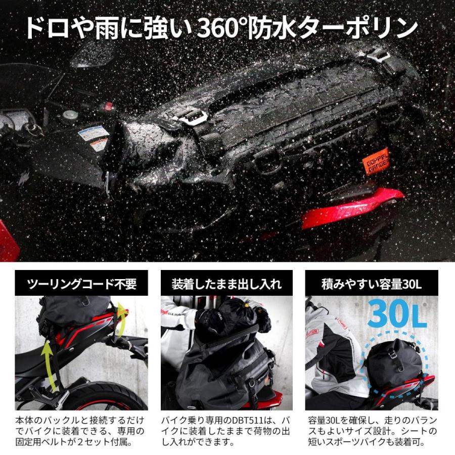 DOPPELGANGER ドッペルギャンガー メーカー直送 ターポリンツーリング