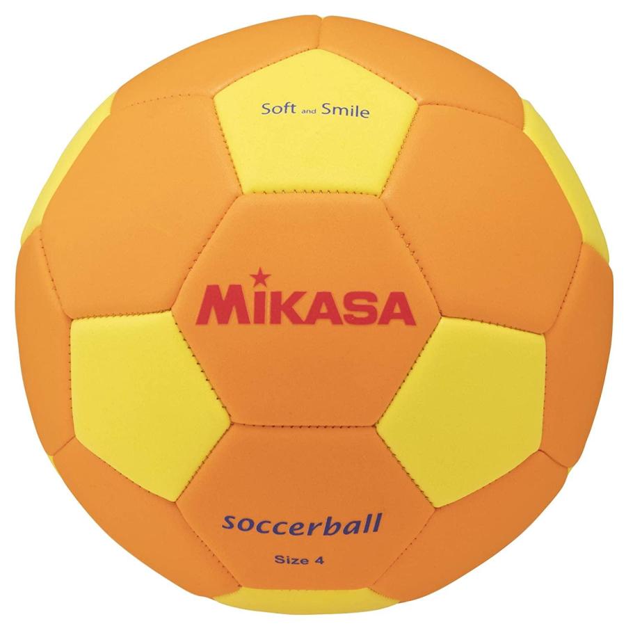 ミカサ(MIKASA)スマイルサッカーボール 4号(小学生向け)マシン縫い