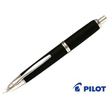 PILOT パイロット 万年筆キャップレス 木軸 EF FC-25SK-B-EF ブラック  