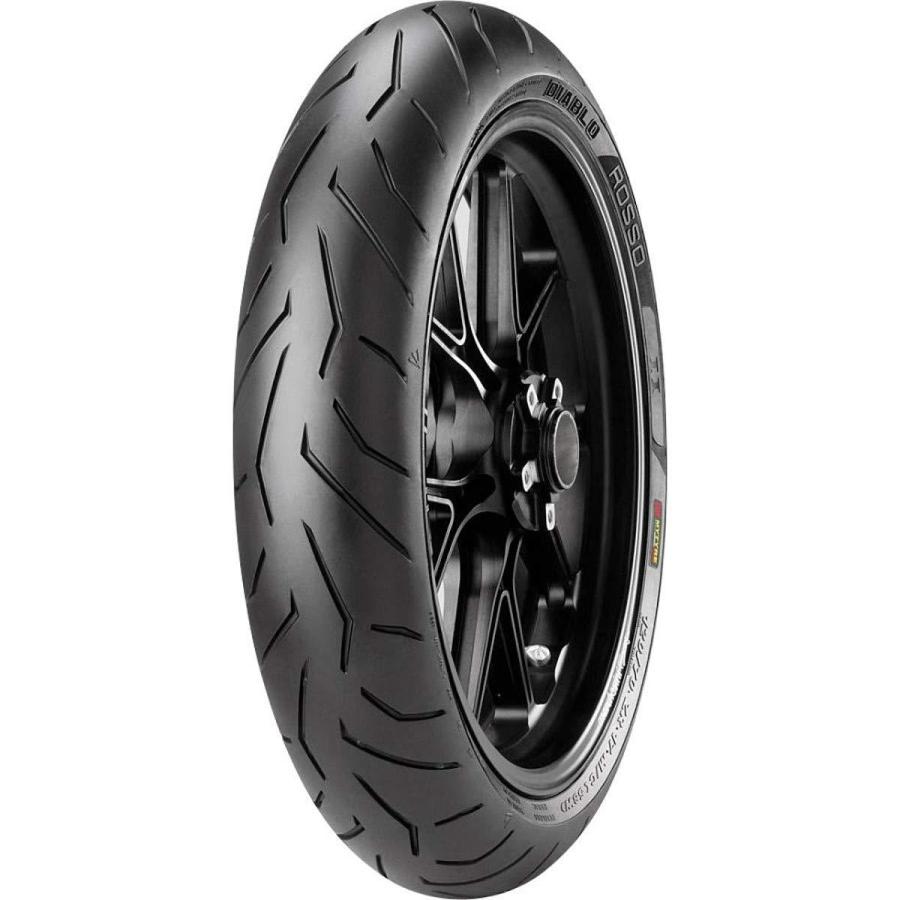 ピレリ オートバイ用 DIABLO ROSSO II フロント 120/70 ZR 17 M/C (58W