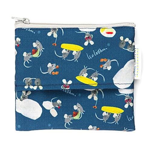 クレーン工房 Crane Kobo レオ・レオニズ フレンズ フレデリック総柄 ポケットティッシュポーチ ネイビー CKLL034-1 1736995