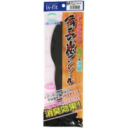 モリト is-fit 備長炭インソール 女性用 (2219669) | 