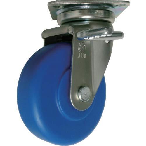 ユーエイキャスター(YUEI CASTER) ユーエイ 産業用キャスターダブルS付自在車200径MCナイロン車輪 | 