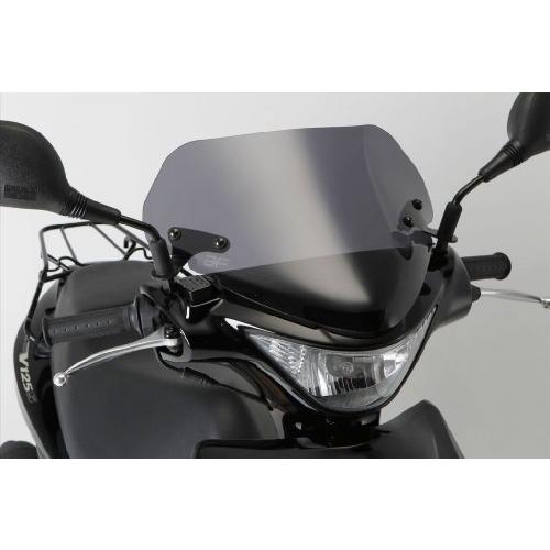 アドレスv125 ショートスクリーン 旭精器製作所 ショートバイザー AD-21 適合：アドレス V125S CF4MA