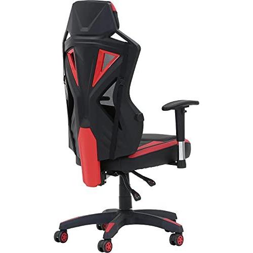 不二貿易 ゲーミングチェア パーソナルチェア レッド メッシュ 回転式