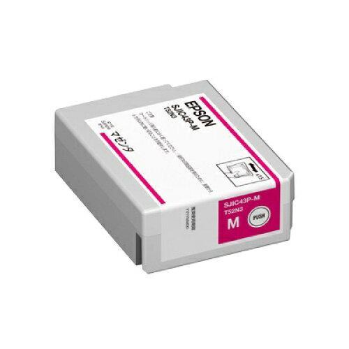 EPSON エプソン SJIC43P-M ラベルプリンター用 インクカートリッジ