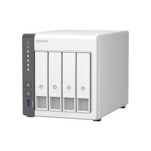 QNAP NAS　TS-433　Western Digital 4TB HDD QNAP TS-433 TS-433-4G TurboNAS 4ベイ HDDレス タワー型NAS