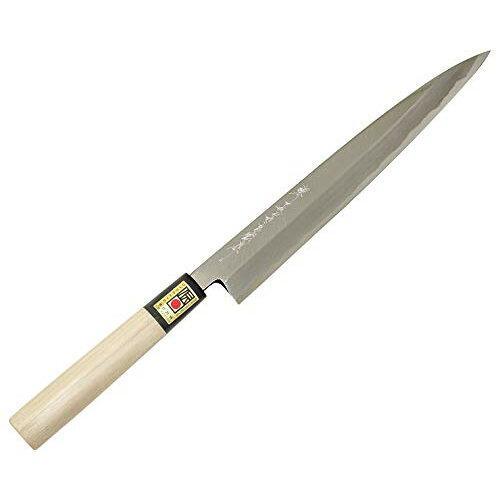 ダイキチ 日本製 堺の包丁 堺一文字吉国作 白二鋼 柳刃 包丁240mm