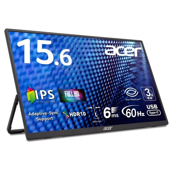 日本エイサー 15.6インチ液晶ディスプレイ (15.6型/1920×1080/USB/IPS