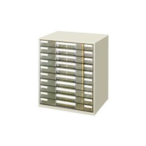 KOKUYO コクヨ レターケース透明プラスチック引出しタイプB4ヨコ 10段