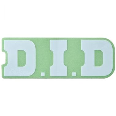 D.I.D(大同工業) DID ステッカー WHITE A : エクセレントショップ