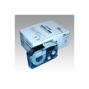 カシオ ネームランド用テープカートリッジ XR-18WE-5P-E 白　黒文字 5巻(1巻8m)