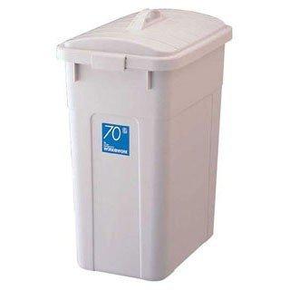 W＆W 角型ペール［フタ付］ 70型 業務用厨房機器 カタログ掲載 プロ仕様 ポイント消化 厨房器具 製菓道具 おしゃれ 飲食店