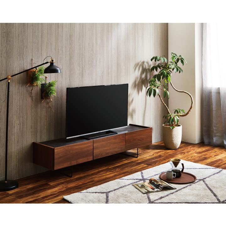 テレビ台 ローボード 180 テレビボード セラミック調 おしゃれ