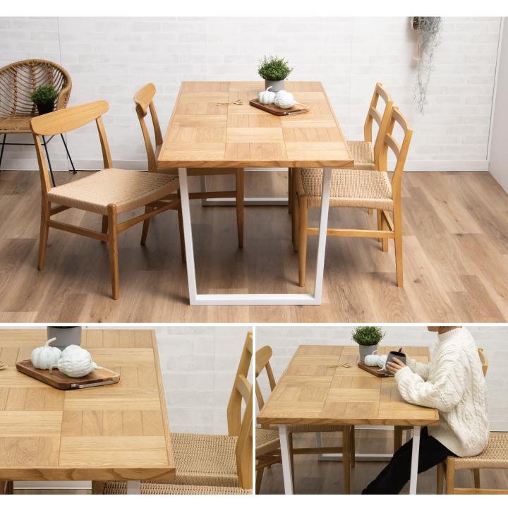 ダイニングテーブル 135 天然木 テーブルのみ ダイニング おしゃれ 135