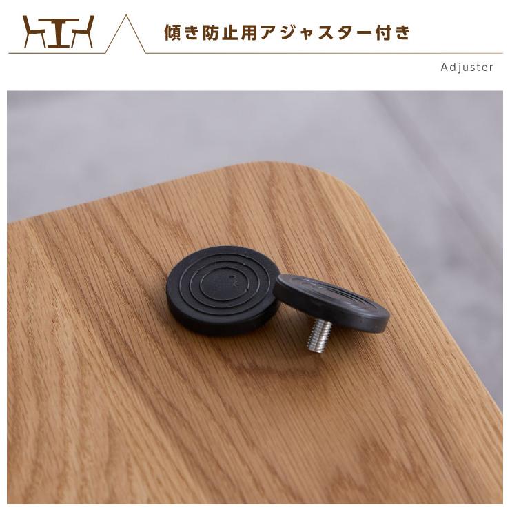昇降式ダイニングテーブル 120 天然木 昇降式テーブル テーブルのみ