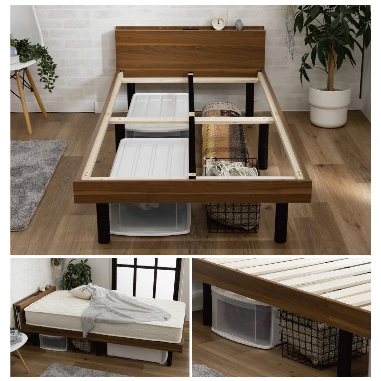 シングルベッド ベッド シングル マットレス付き マットレス おしゃれ