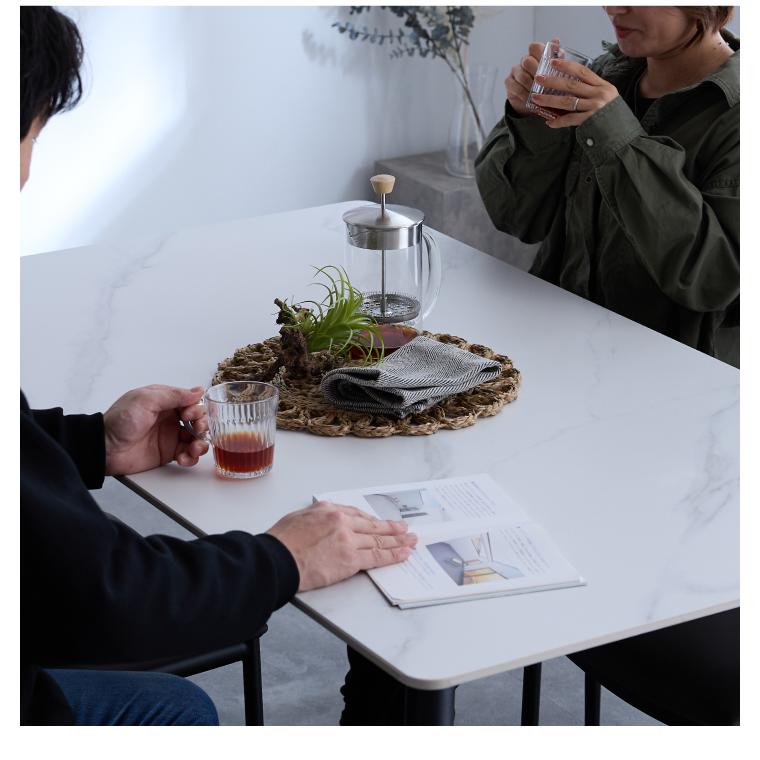 ダイニングテーブルセット セラミック ダイニングセット 4人掛け