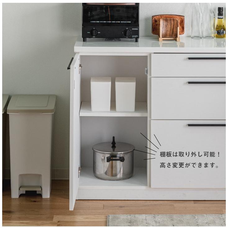 キッチンカウンター テーブル 110 収納 収縮 おしゃれ 伸長式 デスク