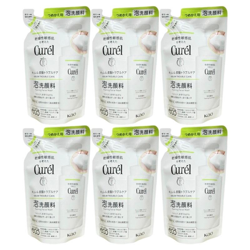 Curel キュレル 皮脂トラブルケア泡洗顔料 つめかえ用 130ml 花王