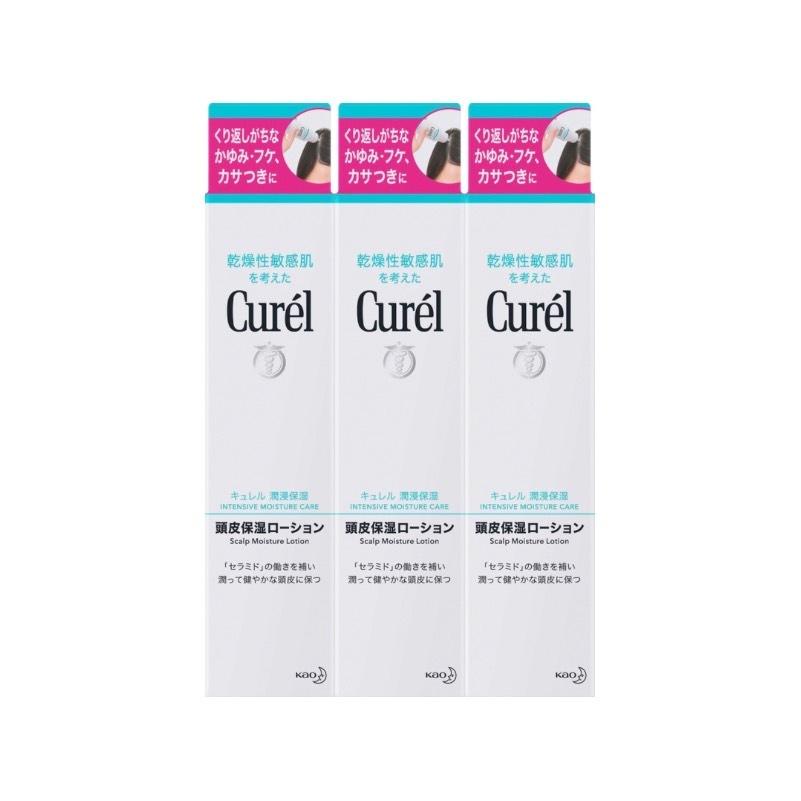 Curel キュレル 頭皮保湿ローション 120ml 3個セット : ECkawaストア