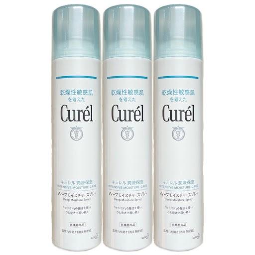 Curel キュレル ディープモイスチャースプレー 250g 化粧水 3個セット