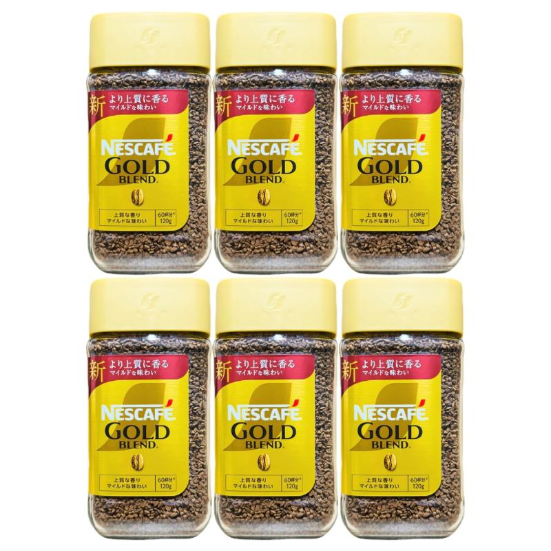 ネスカフェ ゴールドブレンド 120g 6個セット インスタントコーヒー