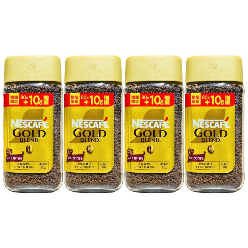 ネスカフェ ゴールドブレンド 90g(80g+10g) 4個セット ネスカフェ ゴールドブレンド 90g(80g+10g) 4個セット