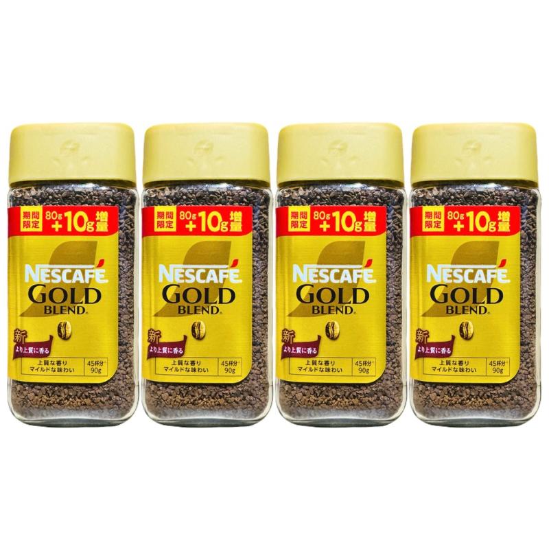 ゴールドブレンド 90g(80g+10g) 4個セット ネスカフェ インスタント