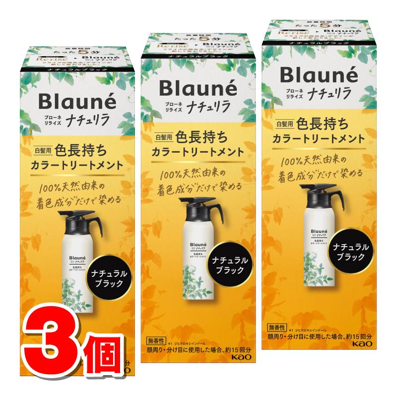 花王 ブローネ ナチュリラ 色長持ちカラートリートメント ブラック