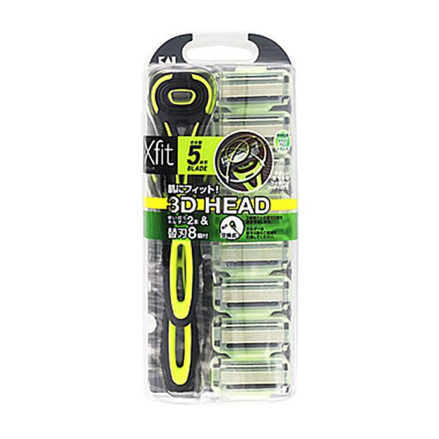 貝印 Xfit クロスフィット 敏感肌用 バリューパック ホルダー2本 替刃8個 杏林堂ヤフー店 通販 Yahoo ショッピング
