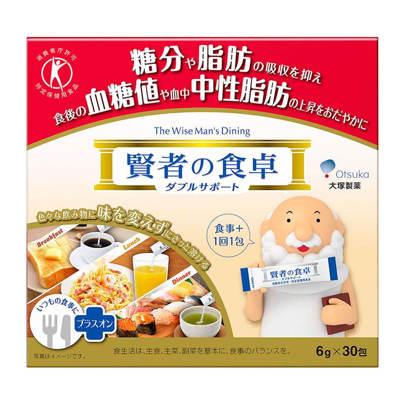 大塚製薬 賢者の食卓 ダブルサポート 6g×30包（Yahoo!・杏林堂ヤフーショップ）