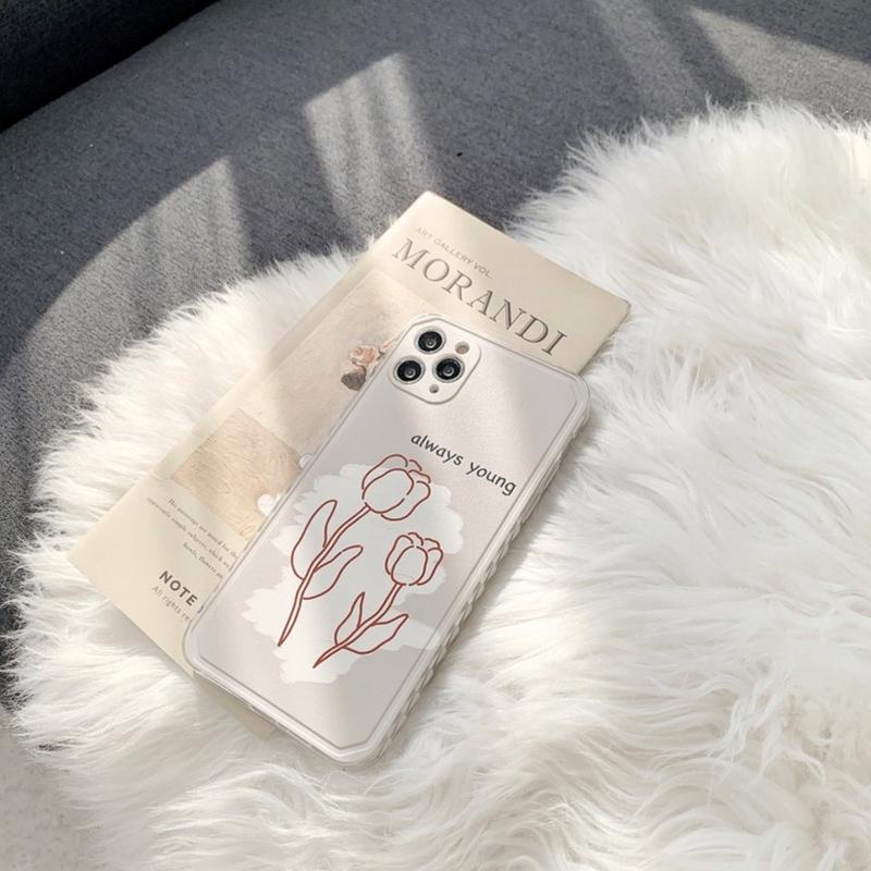 Iphone13 ケース 韓国 ケース シンプル ローズ イラスト 花 個性的 お揃い 可愛い カバー 女性 Iphone Se2 Se3 7 11 12 12mini 12promax Accessory Shop Eclan 通販 Yahoo ショッピング