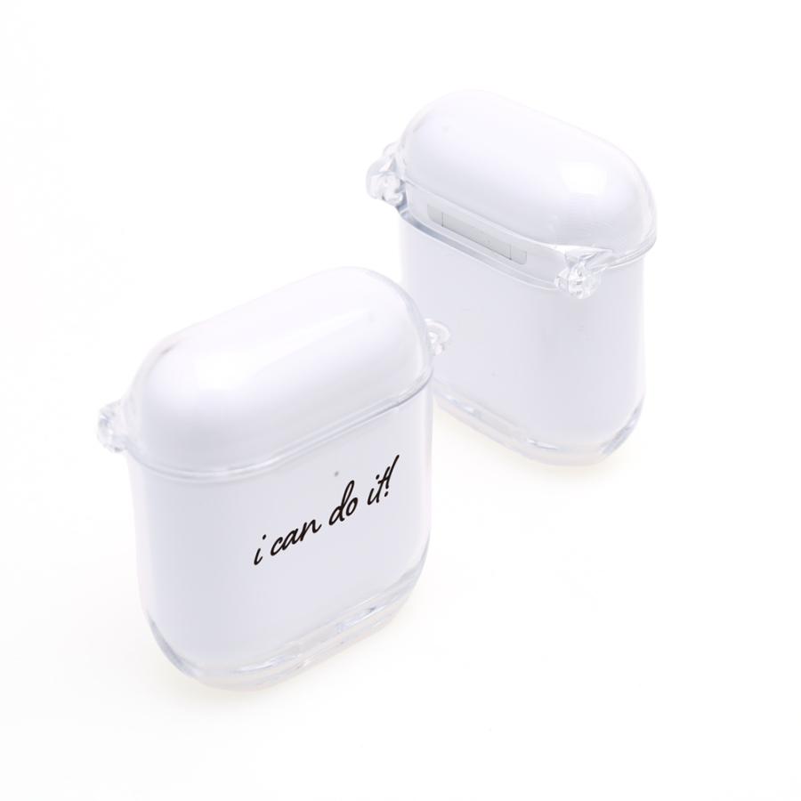 airpods pro2 ケース 韓国 airpods pro 第2世代 ケース airpods ケース エアポッズプロ ケース 名入れ オリジナル かわいい シンプル クリア 透明｜eclan｜04