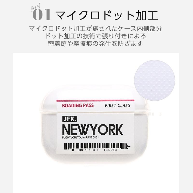 AirPods Pro3 ケース 韓国 airpods pro2 第3世代 TPU チケットデザイン