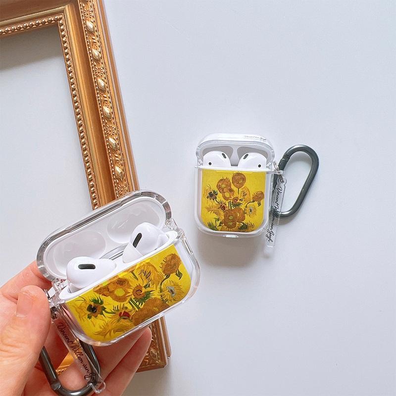 AirPods Pro3 ケース 韓国 airpods pro2 第3世代 絵画 アート ゴッホ