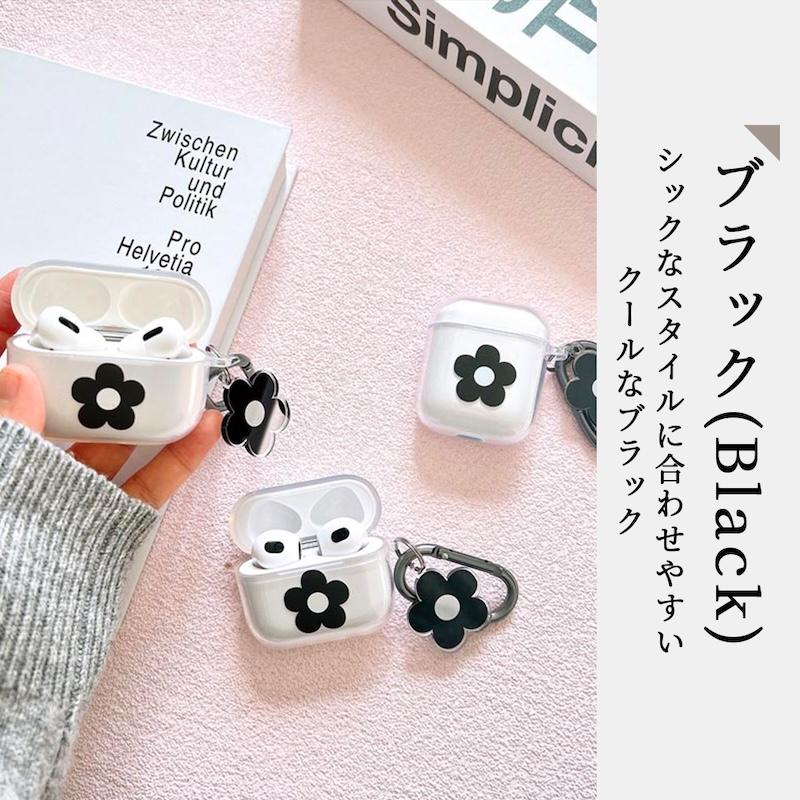 AirPods Pro3 ケース 韓国 airpods pro2 第3世代 TPU フラワー 花