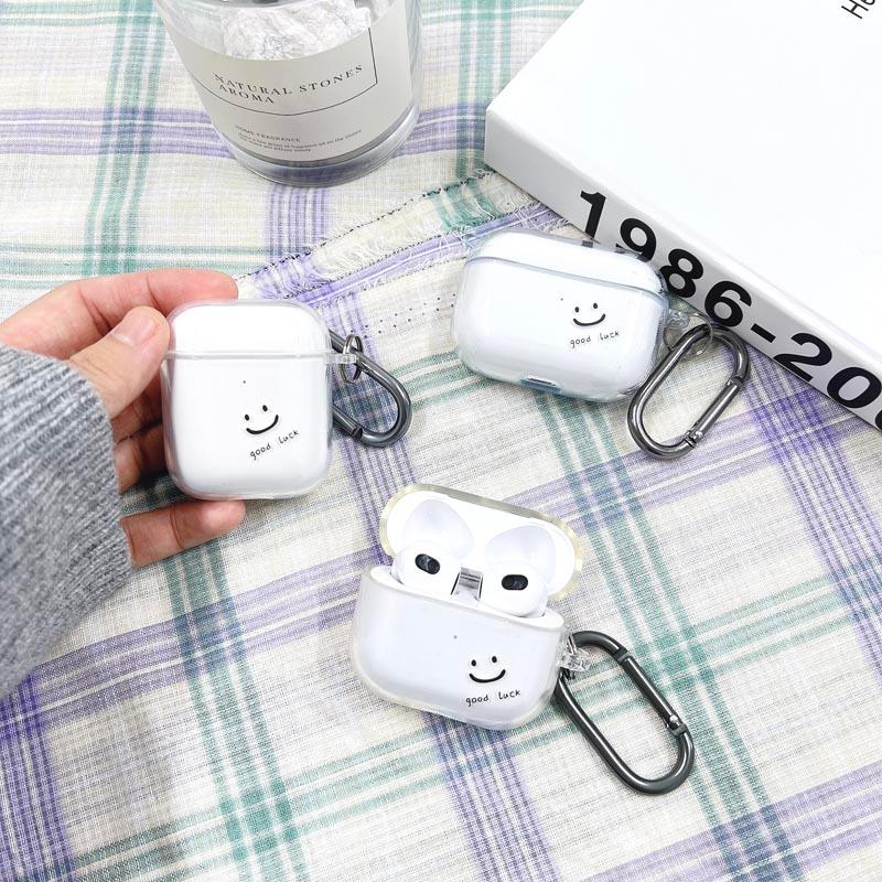 AirPods Pro3 ケース 韓国 airpods pro2 第3世代 TPU スマイル ニコ