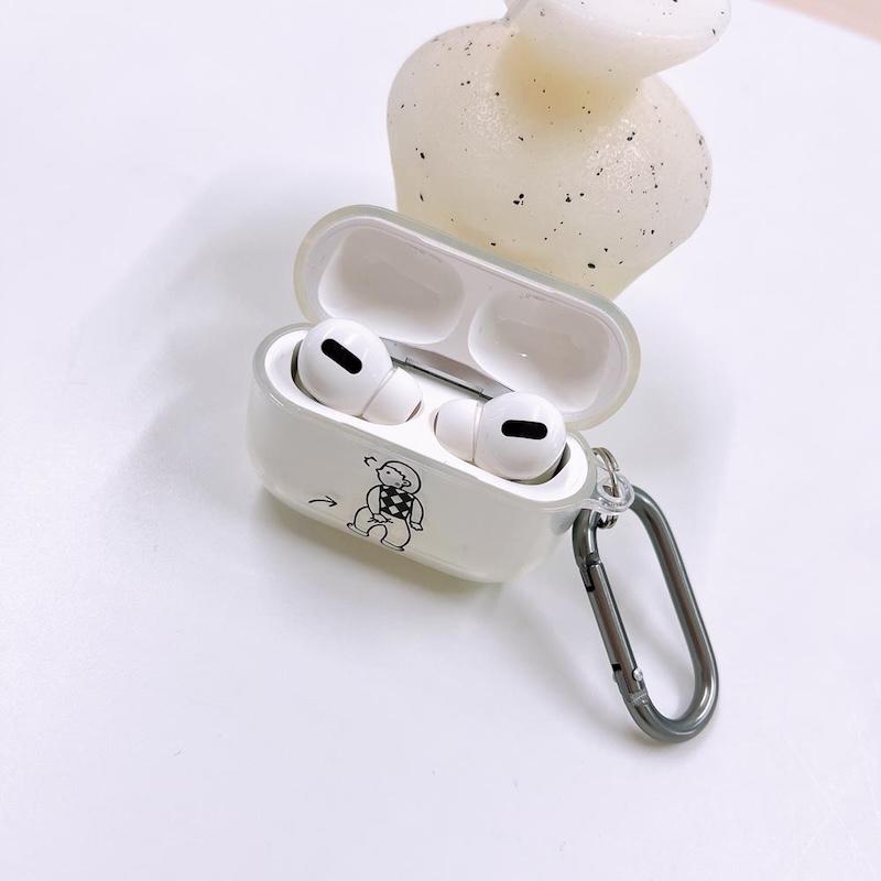 AirPods Pro3 ケース 韓国 airpods pro2 第3世代 TPU BOY GIRL