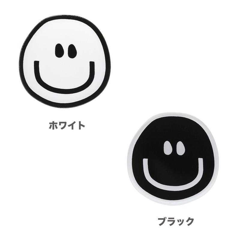 スマホグリップ 韓国 おしゃれ グリップトック スマイル ニコちゃん 白黒 かわいい スマホスタンド Griptok 落下防止 Accessory Shop Eclan 通販 Yahoo ショッピング