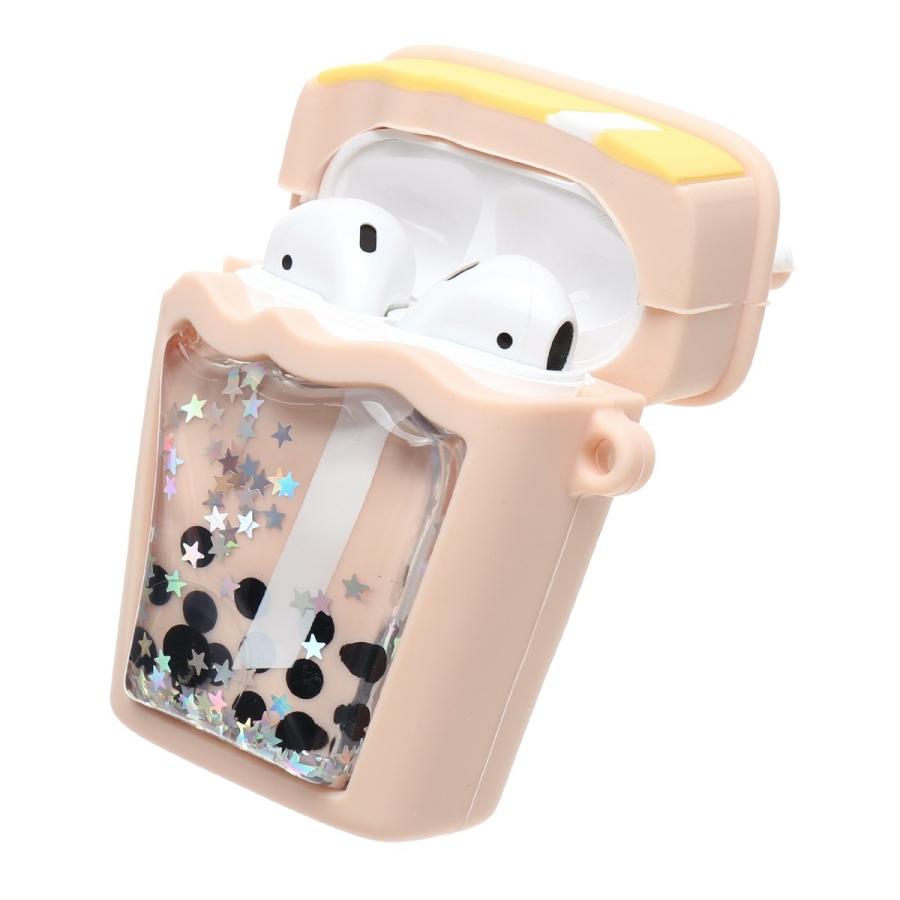 逸品 Airpods ケース 韓国 タピオカ キラキラフレーク カバー シリコン フィンガーリング ストラップ かわいい シンプル おしゃれ エアーポッズケース Cisama Sc Gov Br