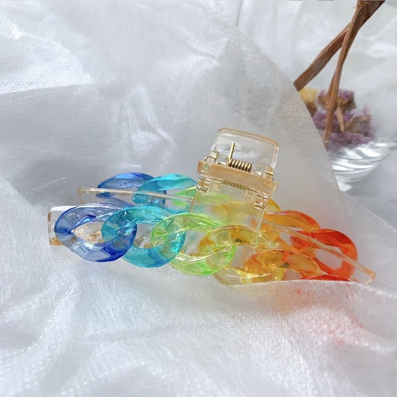 バンスクリップ ヘアアクセサリー 韓国 透明 カラフル 大きめ 高見え 春夏 ハーフアップ ヘアクリップ シンプル 大人 レディース 髪留め 簡単 おしゃれ Accessory Shop Eclan 通販 Yahoo ショッピング