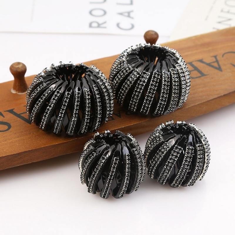 ヘアアクセサリー 韓国 ヘアゴム 伸縮 シンプル スプリング 跡がつか