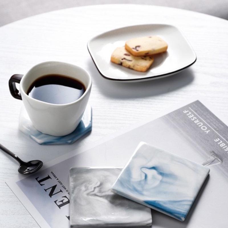 インテリア雑貨 雑貨 インスタ映え 大理石柄 小物 四角 丸 六角形 プレート 撮影小物 磁器 小さめ ミニ おしゃれ 個性的 置物 ディスプレイ アクセサリー置き |  | 06