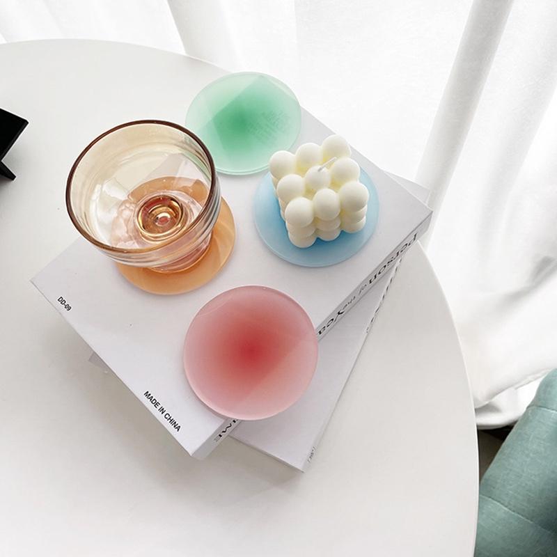 インテリア雑貨 雑貨 インスタ映え グラデーション サークル 丸 プレート 撮影小物 小さめ おしゃれ かわいい ディスプレイ 小物 アクセサリー置き コースター |  | 03