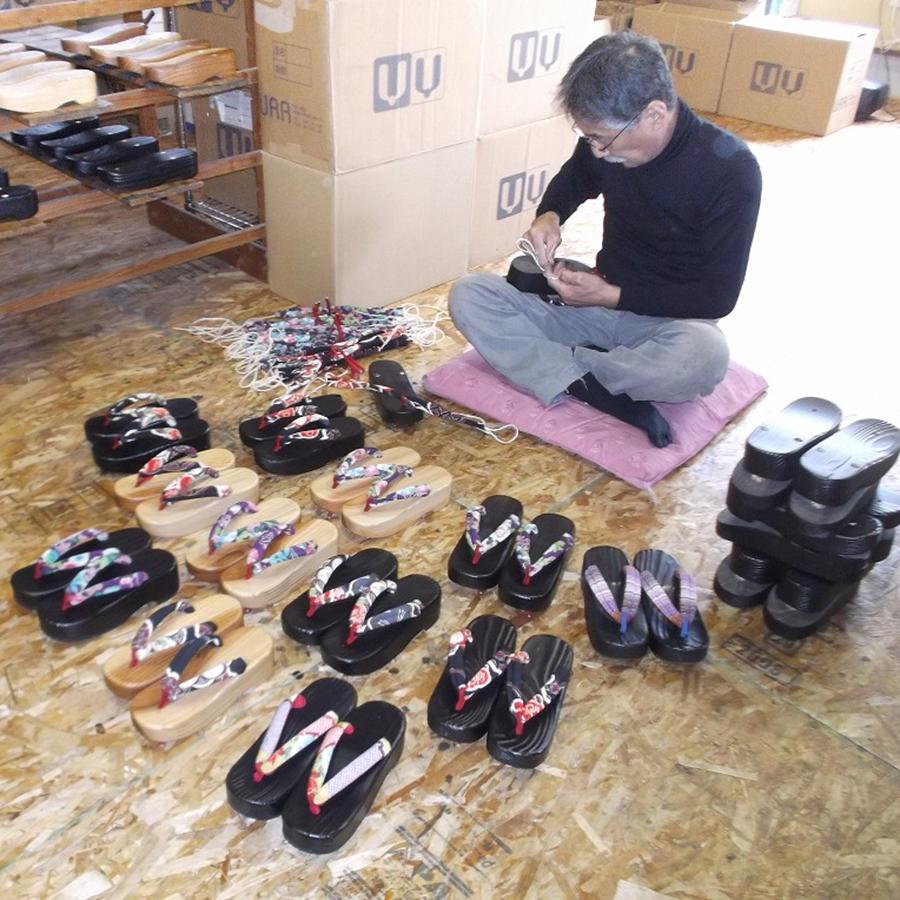 通年使える 大分県 日田杉室内ぞうり 麻の葉 M 調湿効果 年中快適