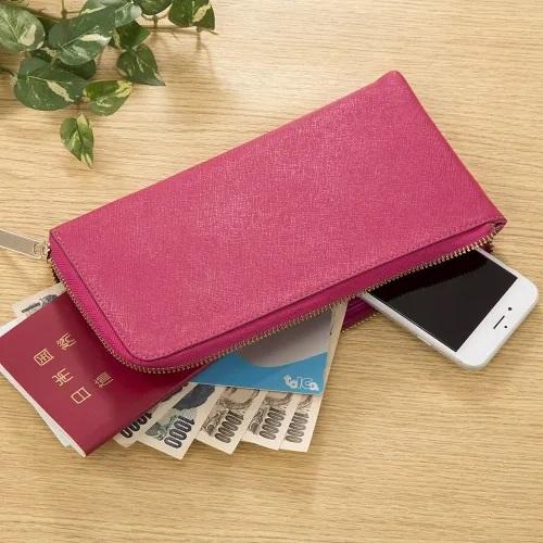 キュートなクラッチバッグL型ウォレット（イエロー） 0030011Eclea あなたの暮らしを幸せにする雑貨のお店 通販 Yahoo!ショッピング