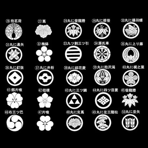 家紋額 【⑧】ナミエ様 家々歴史 伝統 苗字 子孫 冠婚葬祭 高級刺繍家紋額（44 丸に四