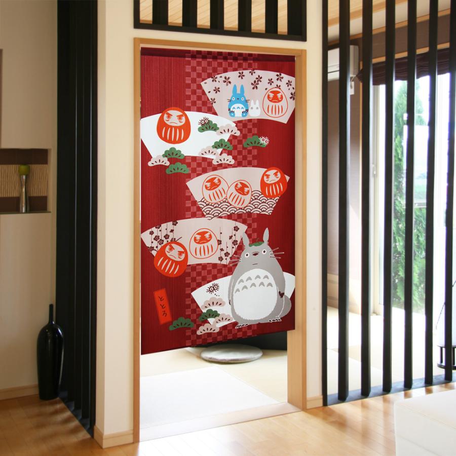 スタジオジブリ ふくまねきトトロのれん つるかめ かわいいトトロ 玄関