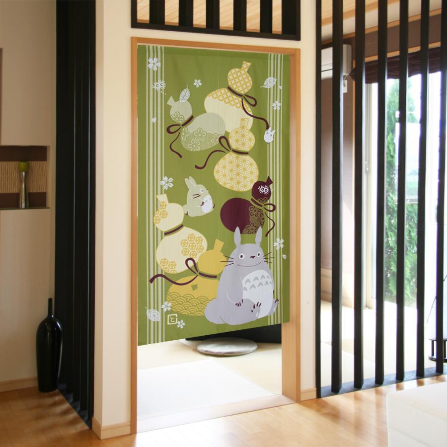 スタジオジブリ ふくまねきトトロのれん つるかめ かわいいトトロ 玄関
